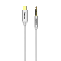 AUX кабель Baseus M01 Type-C - miniJack 1.2 м Белый