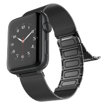 Браслет Raptic Classic Plus для Apple Watch 38/40мм Чёрный 