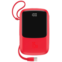 Внешний аккумулятор Baseus Qpow Type-C 10000мАч Красный