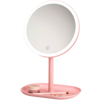 Зеркало Xiaomi Jordan Judy LED Makeup Mirror с подсветкой Розовое
